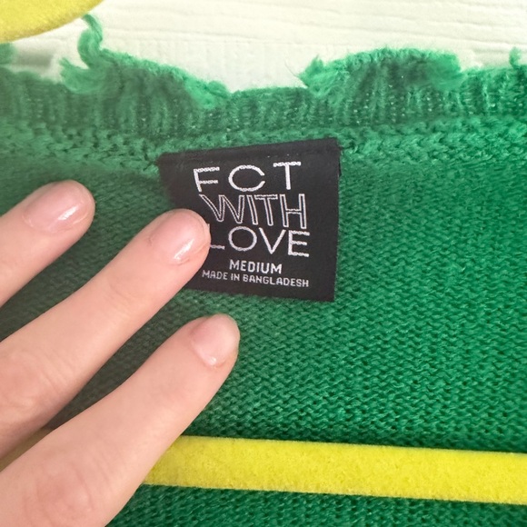 Brooklyn Green Sweater - Picture 3 of 4